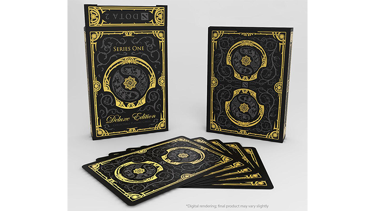 DOTA 2 Deluxe Playing Cards (Black)