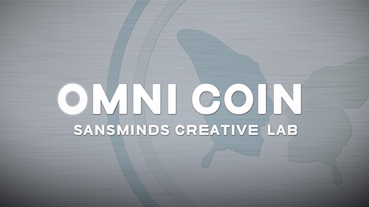 Omni Coin US version ( and  2 Gimmicks) - SansMinds Creative Lab