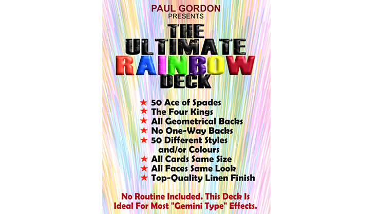 The Ultimate Rainbow Deck - Paul Gordon