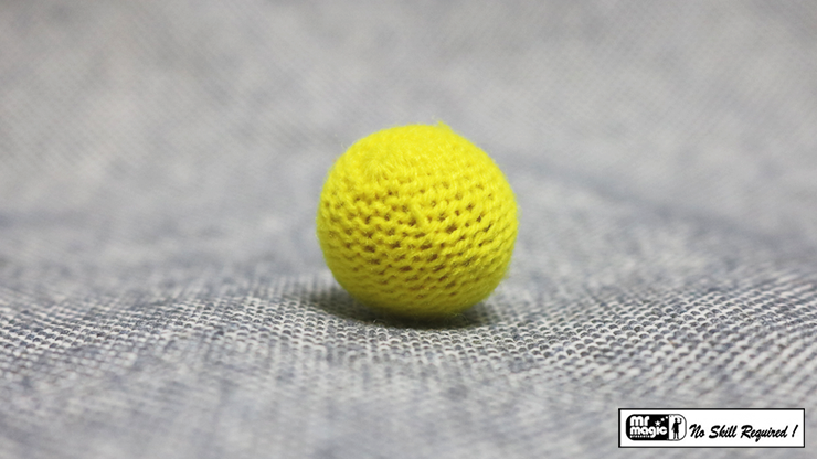 Crochet Ball .75 inch Single (Yellow) - Mr. Magic