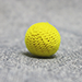 Crochet Ball .75 inch Single (Yellow) - Mr. Magic