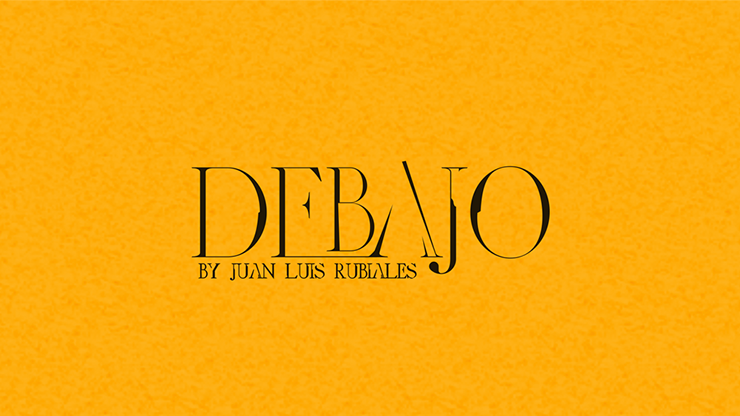 Debajo (Gimmick and Online Instructions) - Juan Luis Rubiales