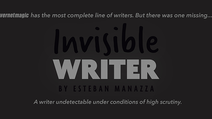 Invisible Writer (Grease Lead) - Vernet