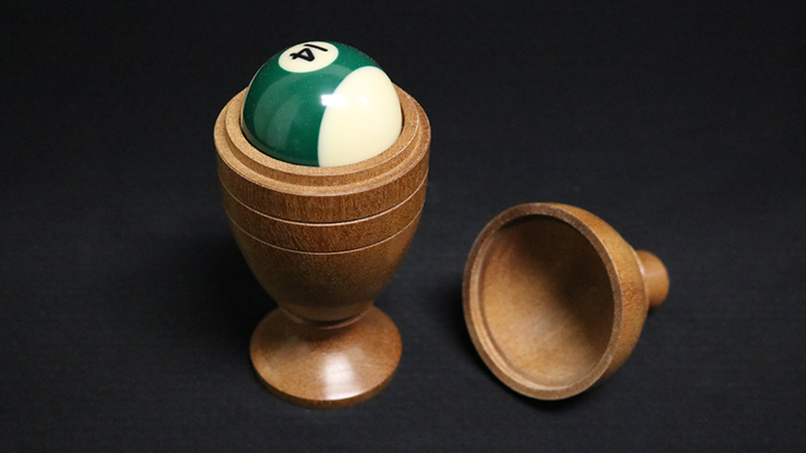 Deluxe Wooden Pool Ball Vase - Merlins Magic