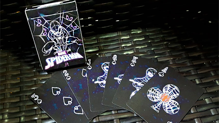 Avengers SpiderMan Neon Playing Cards