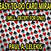 6 EZ-TO-DO CARD MIRACLES BY PAUL A. LELEKIS EBOOK DOWNLOAD