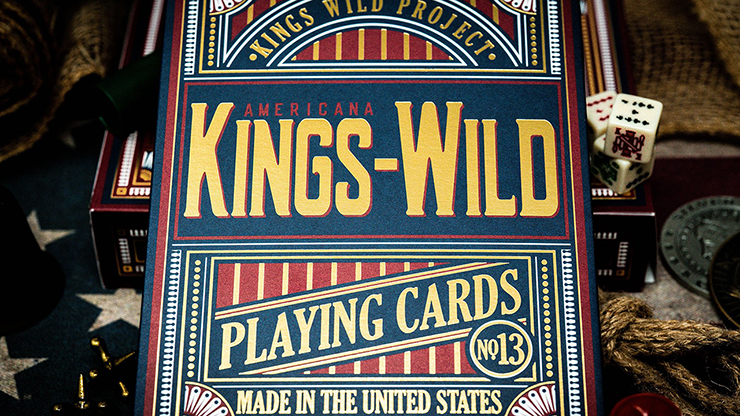 Kings Wild Americanas Gilded JUMBO Tuck Case Collectors Set Edition - Jackson Robinson