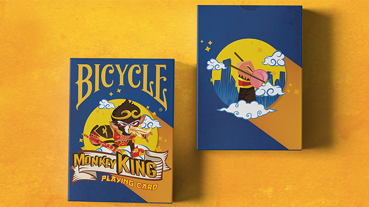 Bicycle Monkey King Playing Cards - Riffle Shuffle