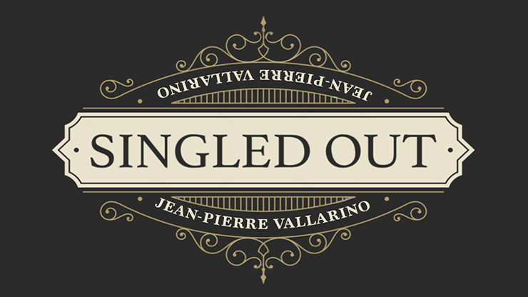 Singled Out RED (Gimmicks and Online Instruction) - JeanPierre Vallarino