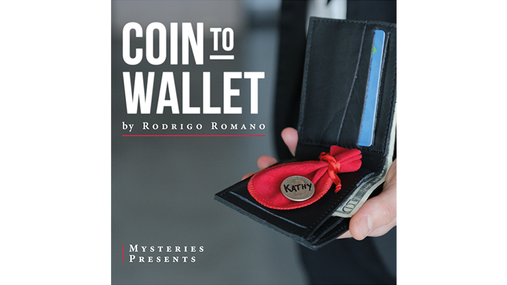 Coin to Wallet (Gimmicks and Online Instructions) - Rodrigo Romano and Mysteries