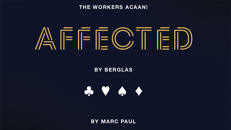 Affected - Berglas (Gimmick and online instructions) - Marc Paul & Kaymar Magic