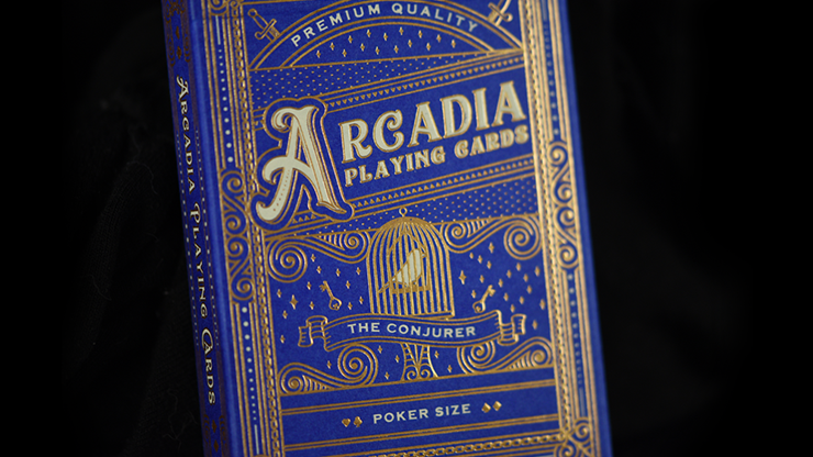The Conjurer Playing Cards (Blue) - Arcadia Playing Cards