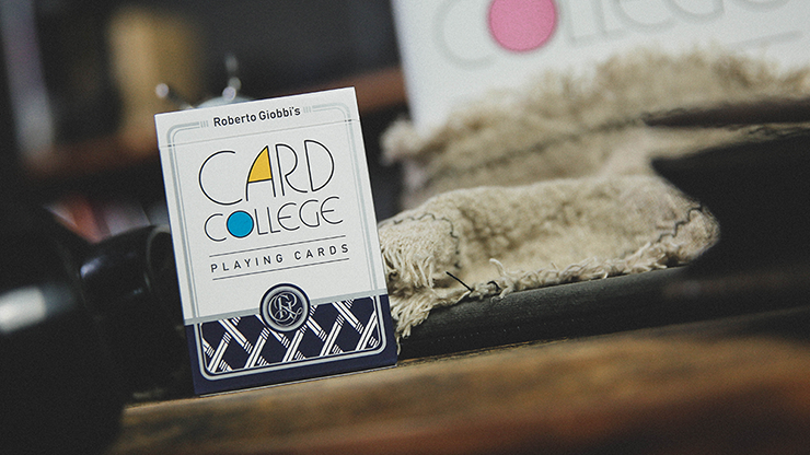 Card College (Blue) Playing Cards - Robert Giobbi and TCC Presents