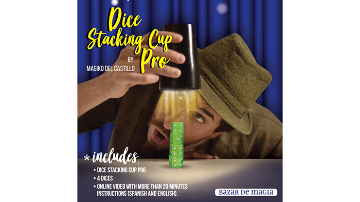 Dice Stacking Cup Pro (Gimmicks and Online Instructions) - Bazar de Magia