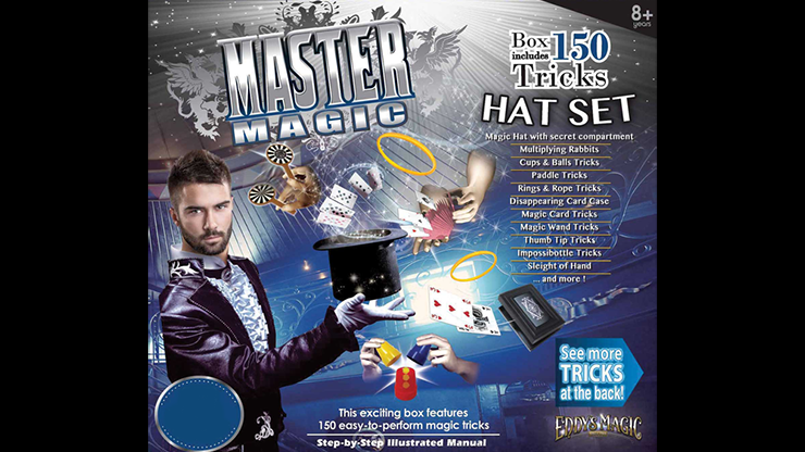 MASTER MAGIC 150 MAGIC HAT SET - Eddy's Magic