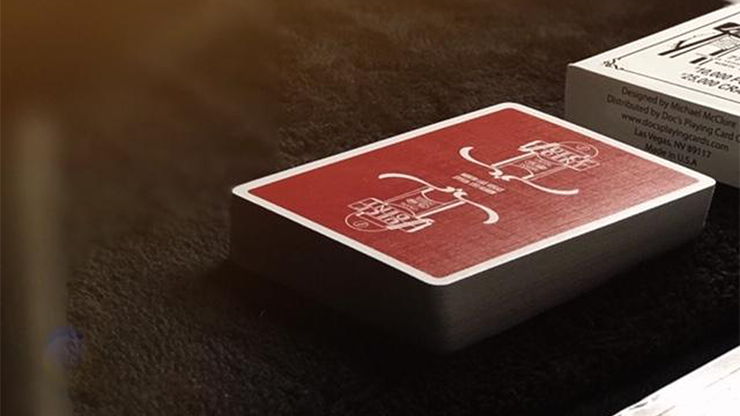 Juice Joint (Red) Playing Cards - Michael McClure