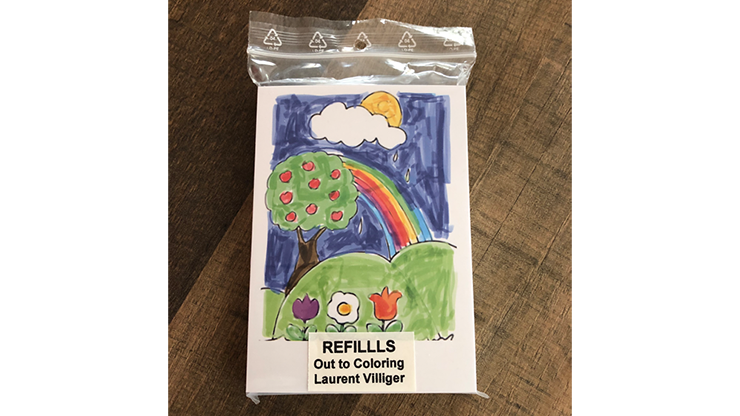 Refill (50) for Out To Coloring (STAGE) - Laurent Villiger