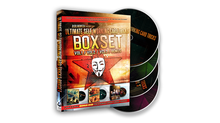 Ultimate Self Working Card s Triple Volume Box Set - Big Blind Media