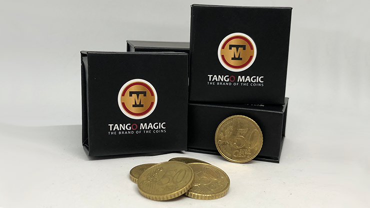 Perfect Shell Coin Set Euro 50 Cent (Shell and 4 Coins E0091) - Tango Magic