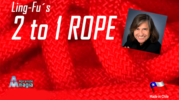 2 TO 1 Rope (Red) - Aprendemagia