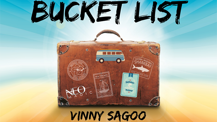 Bucket List (Gimmicks and Online Instructions) - Vinny Sagoo