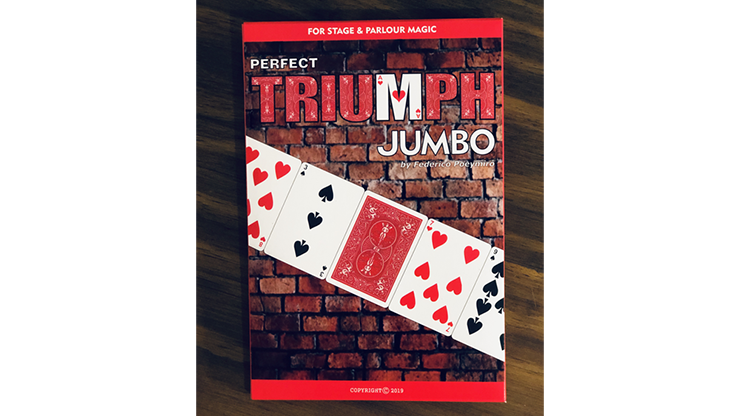 Perfect Triumph JUMBO (Gimmicks and Online Instructions) - Federico Poeymiro