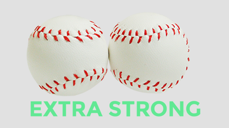 Strong Chop Cup Balls White Leather (Set of 2) - Leo Smetsers
