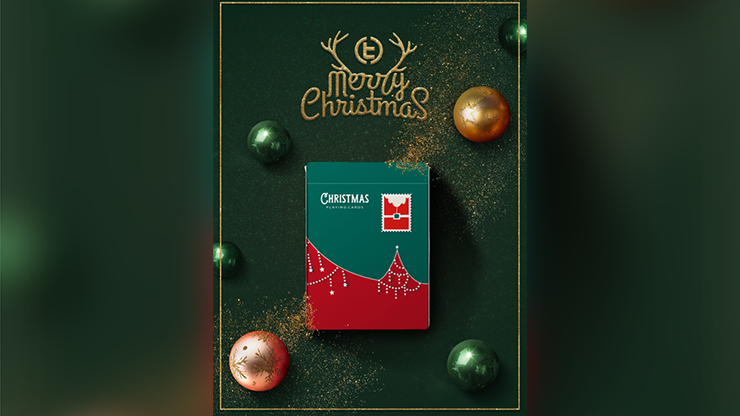 Christmas Playing Cards (Green) - TCC