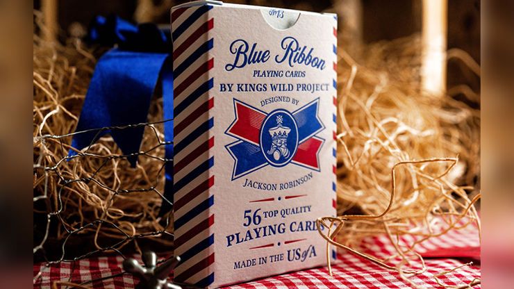 Blue Ribbon Playing Cards - Kings Wild Project Inc.