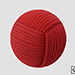 Rope Ball 2.25 inch (Red) - Mr. Magic