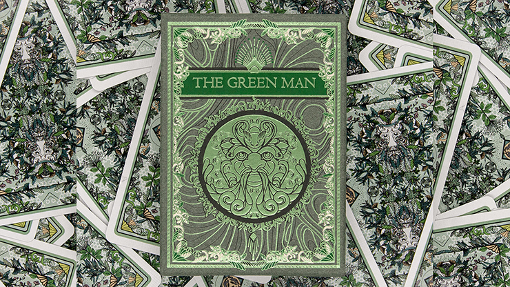The Green Man Playing Cards (Spring)  - Jocu