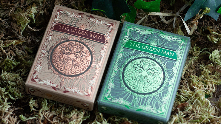 The Green Man Playing Cards (Autumn)  - Jocu