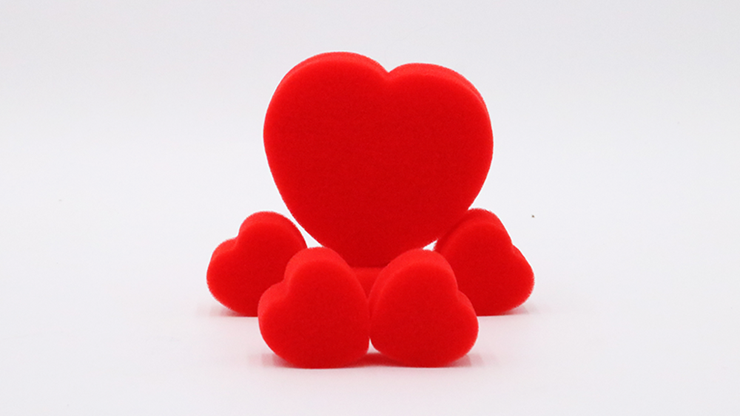 Sponge Heart Set (Red) - Goshman