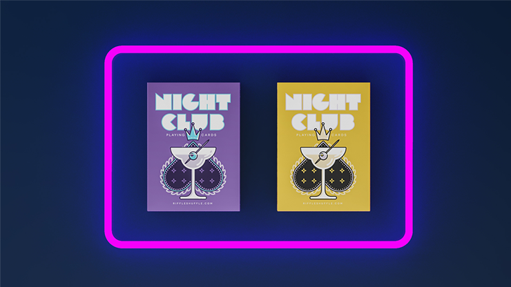 Nightclub Champagne Edition Playing Cards - Riffle Shuffle