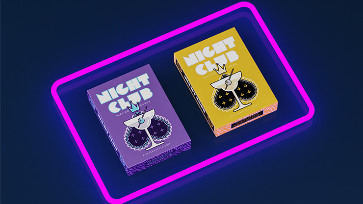 Nightclub UV Edition Playing Cards - Riffle Shuffle