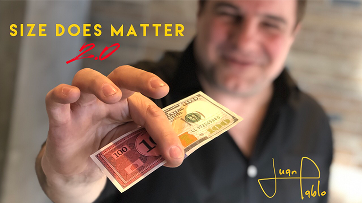 Size Does Matter 2.0 (Gimmicks and Online Instructions) - Juan Pablo Magic