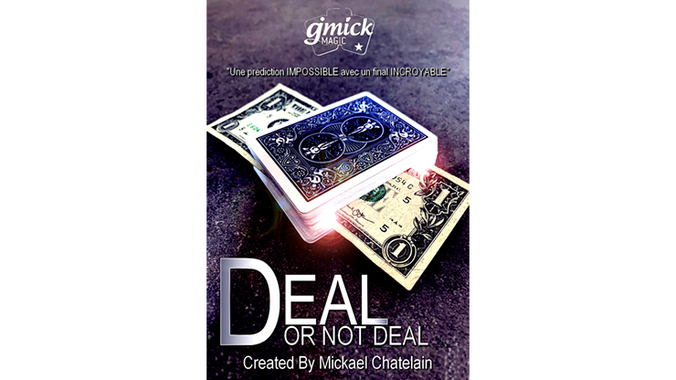 DEAL NOT DEAL Red (Gimmick and Online Instructions) - Mickael Chatelain