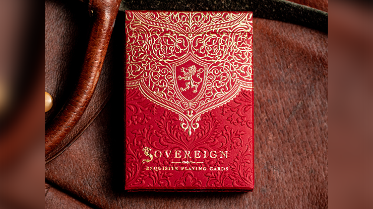 Sovereign STD Red Playing Cards - Jody Eklund