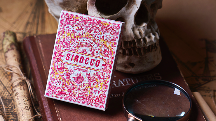 Sirocco Weathered (Numbered Seal)  Playing Cards - Riffle Shuffle