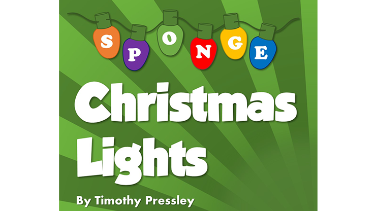 SuperSoft Sponge Christmas Lights - Timothy Pressley and Goshman