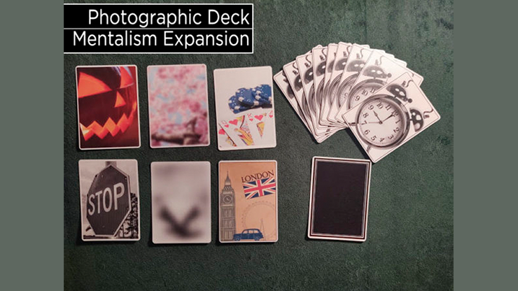 Photographic Deck Project Set (Gimmicks and Online Instructions) - George Tait