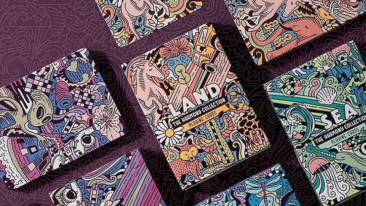 Carti de joc The Harmony Collection (Land)