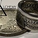 Kennedy Half Dollar Ring (Size: 9.5) - Alchemy Coin Rings