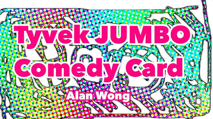 Tyvek Comedy Card Jumbo - Alan Wong