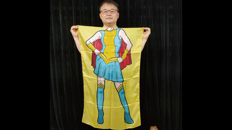 Character Silk (Super Girl) 35 X 43  - JL Magic