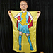 Character Silk (Super Girl) 35 X 43  - JL Magic