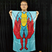 Character Silk (Super Boy) 35 X 43  - JL Magic