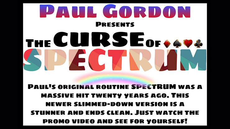 The Curse of Spectrum - Paul Gordon