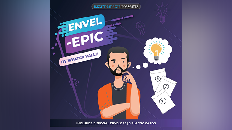 Envel  Epic (Gimmicks and Online Instructions) - Bazar de Magia