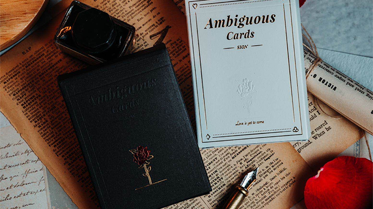 Ambiguous (White) Playing Cards